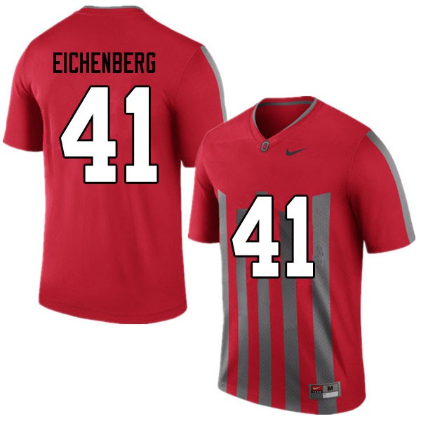 Ohio State Buckeyes #41 Tommy Eichenberg Men Stitch Jersey Retro